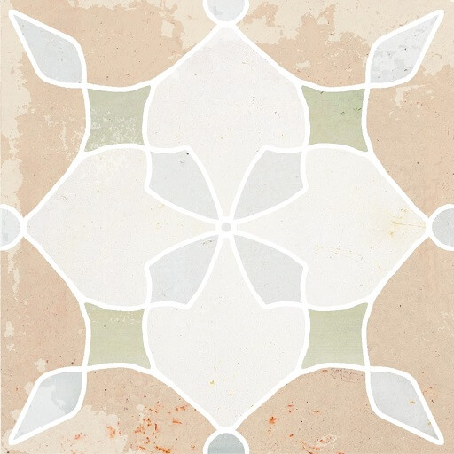 moderne Vintage Fliesen pastell