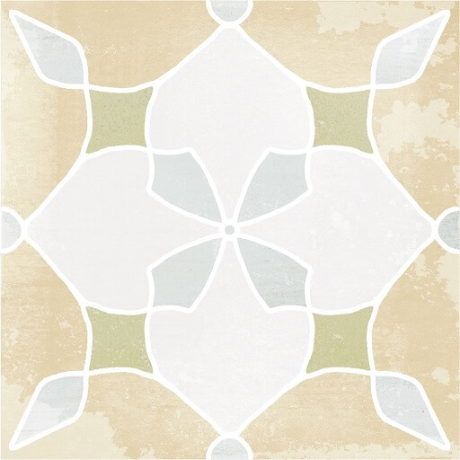 moderne Vintage Fliesen pastell