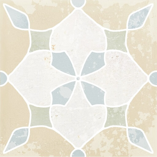 moderne Vintage Fliesen pastell