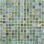 Mosaikfliesen Muster grün gold
