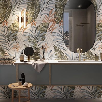 Decorfliesen Tropisch Badezimmer