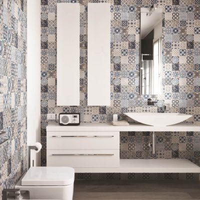 Vintage Muster fliesen Wandverkleidung