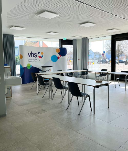 Bürgerzentrum VHS Königsbrunn Fliesenverlegung